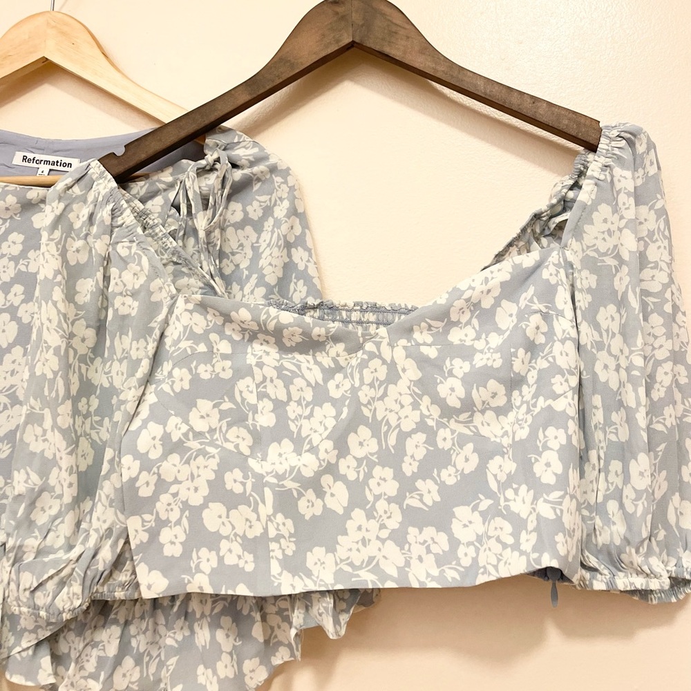 Reformation Sinead Two Piece Sofie AUTHENTIC - Picture 10 of 15